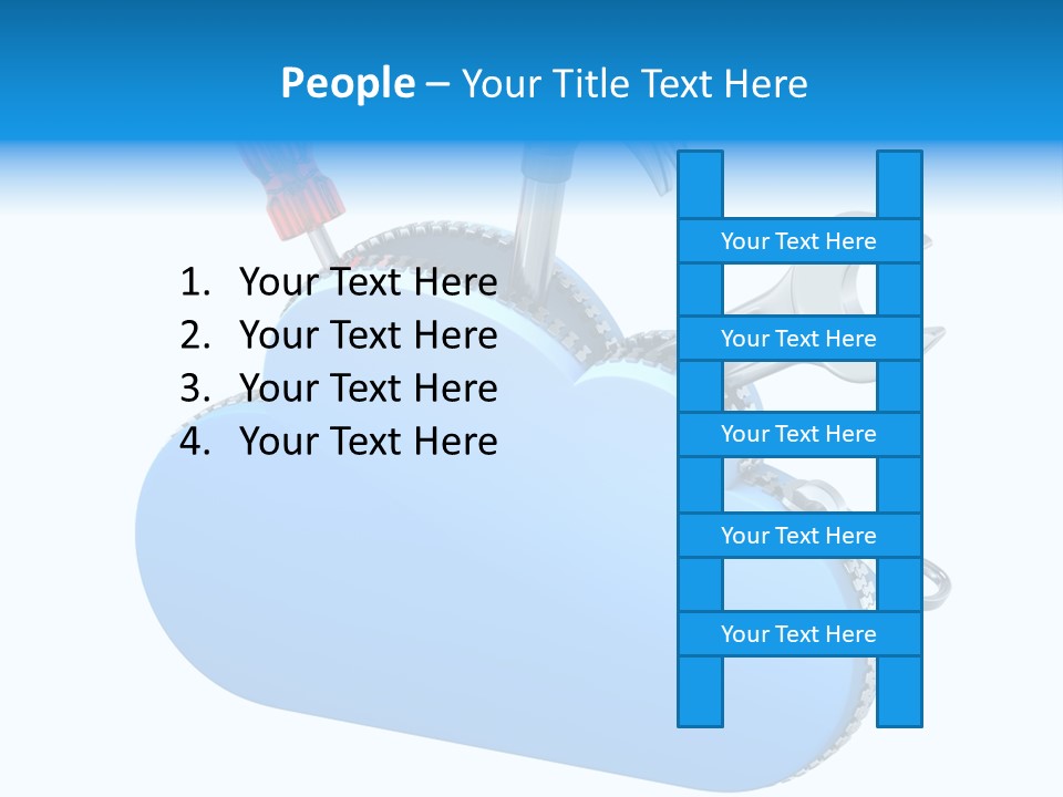 Communication Symbol Service PowerPoint Template