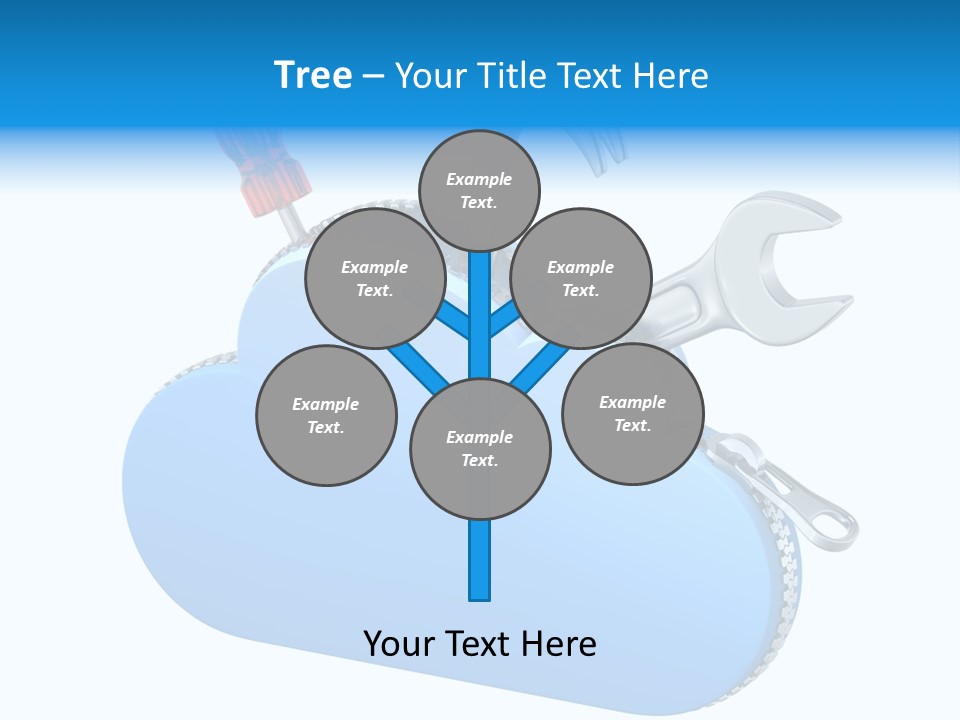 Communication Symbol Service PowerPoint Template