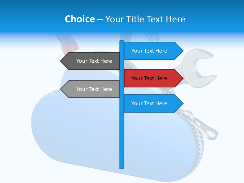 Communication Symbol Service PowerPoint Template
