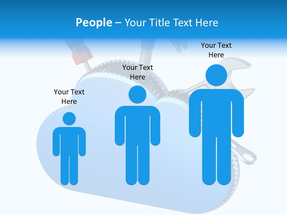 Communication Symbol Service PowerPoint Template