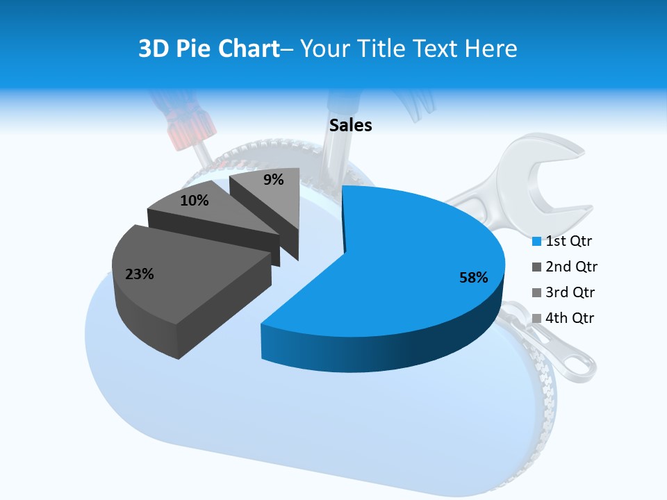 Communication Symbol Service PowerPoint Template