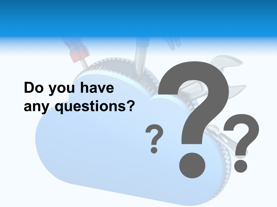 Communication Symbol Service PowerPoint Template