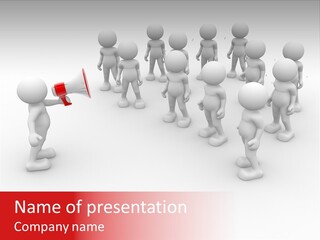 Teamwork Concept Say PowerPoint Template