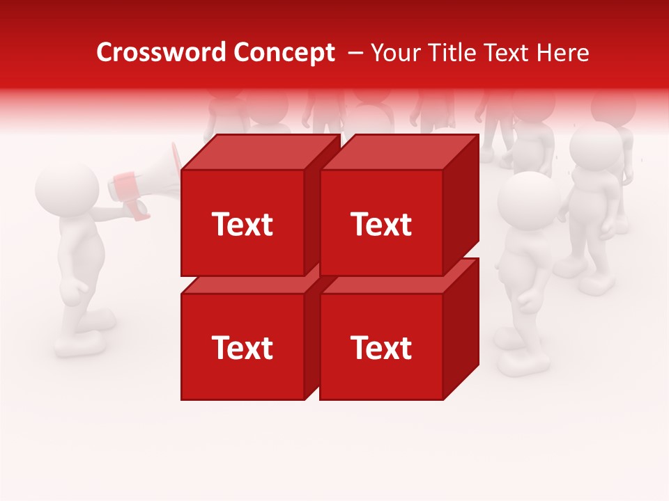 Teamwork Concept Say PowerPoint Template