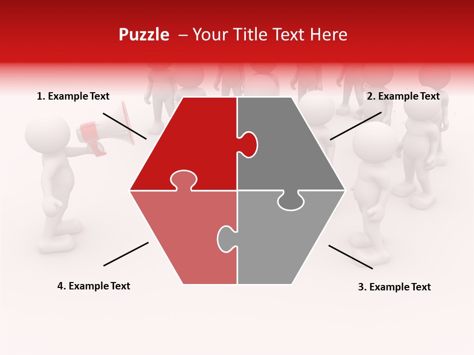 Teamwork Concept Say PowerPoint Template