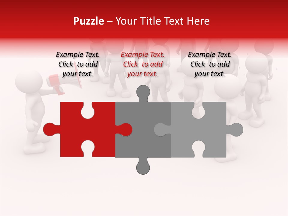 Teamwork Concept Say PowerPoint Template