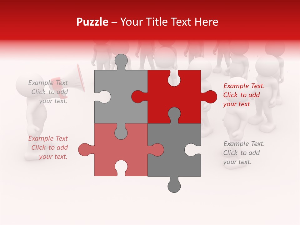 Teamwork Concept Say PowerPoint Template