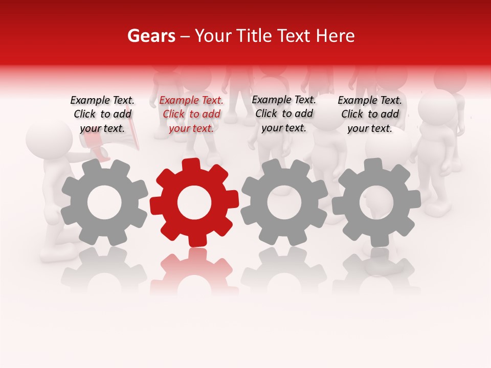 Teamwork Concept Say PowerPoint Template