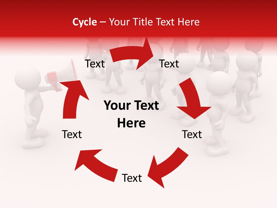 Teamwork Concept Say PowerPoint Template