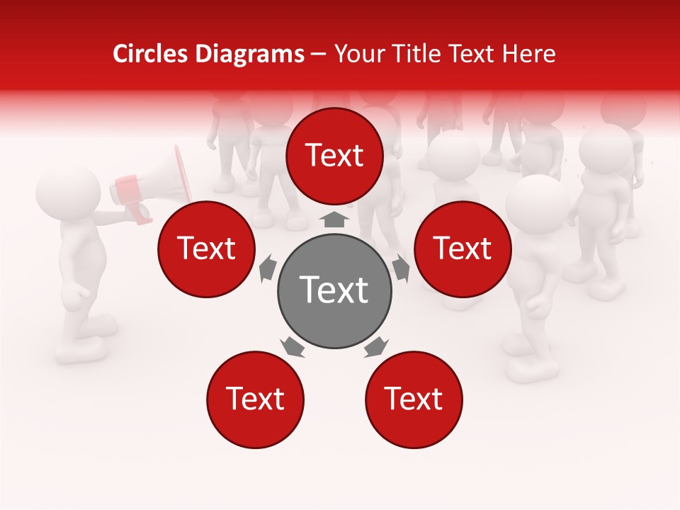 Teamwork Concept Say PowerPoint Template