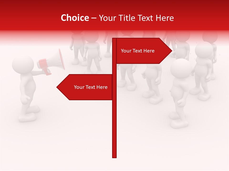 Teamwork Concept Say PowerPoint Template