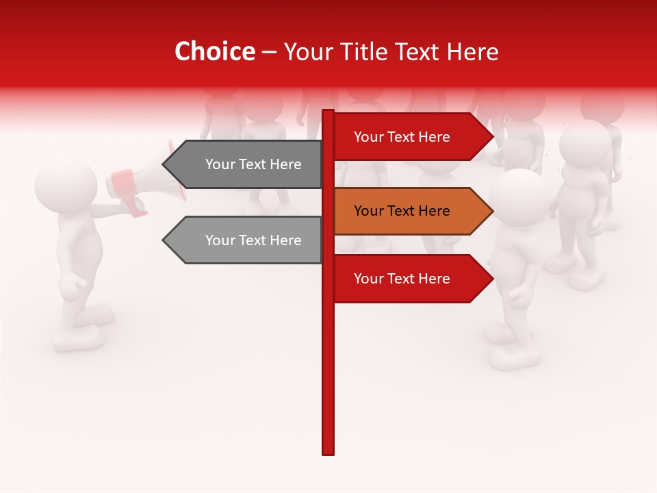 Teamwork Concept Say PowerPoint Template