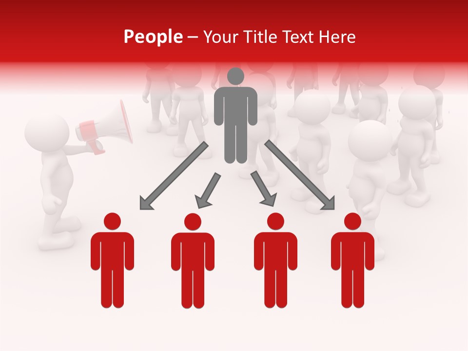 Teamwork Concept Say PowerPoint Template