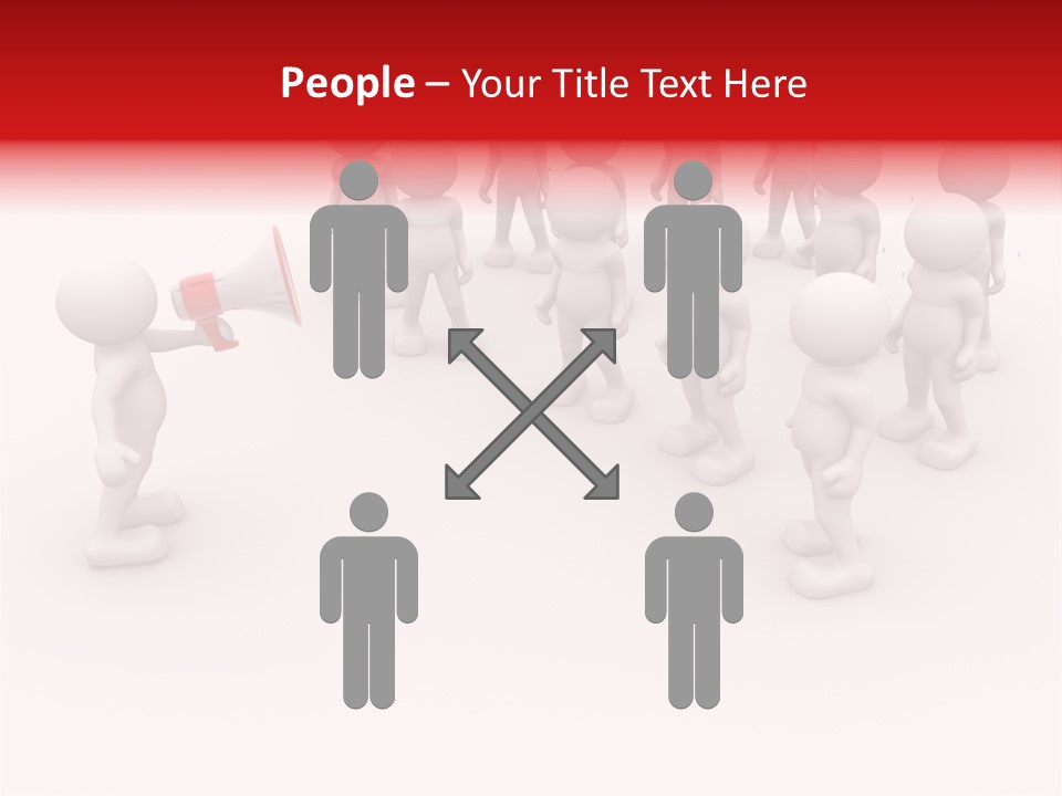 Teamwork Concept Say PowerPoint Template