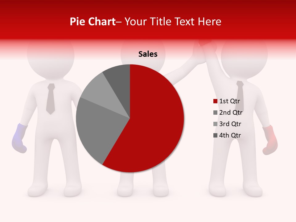 Win Boxing Conflict PowerPoint Template
