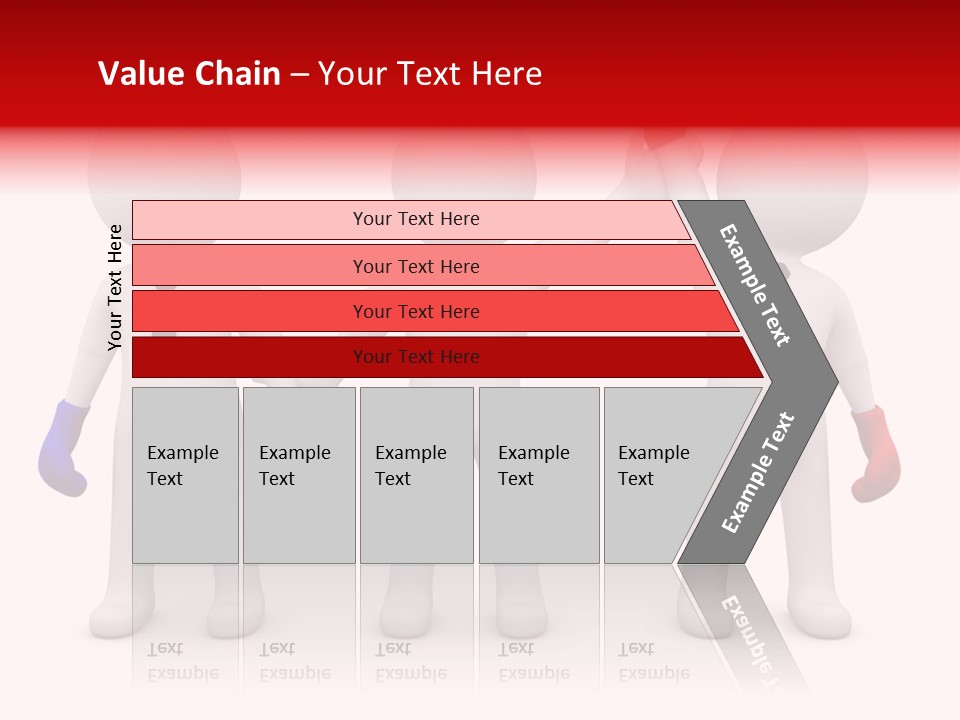 Win Boxing Conflict PowerPoint Template