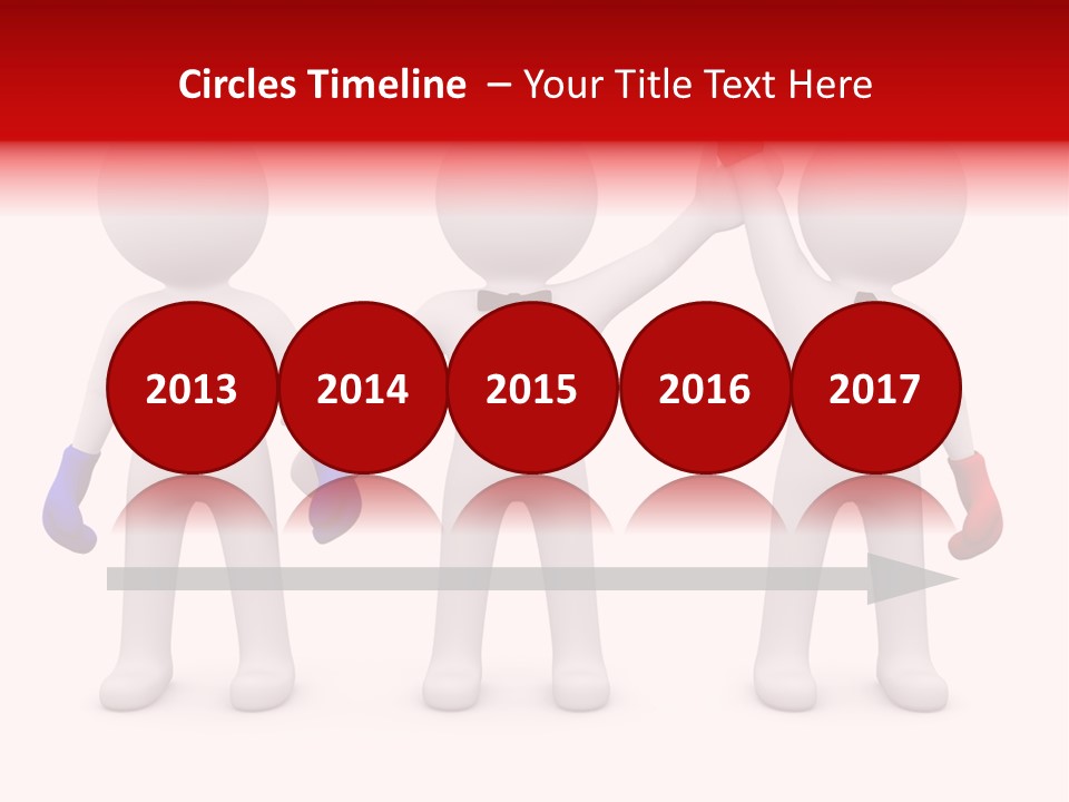 Win Boxing Conflict PowerPoint Template