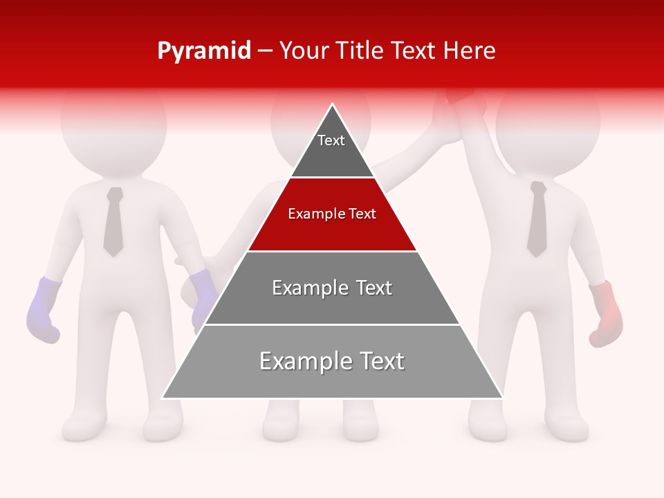 Win Boxing Conflict PowerPoint Template