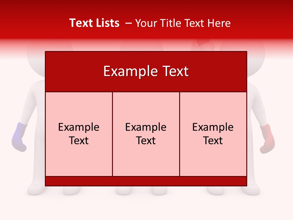 Win Boxing Conflict PowerPoint Template
