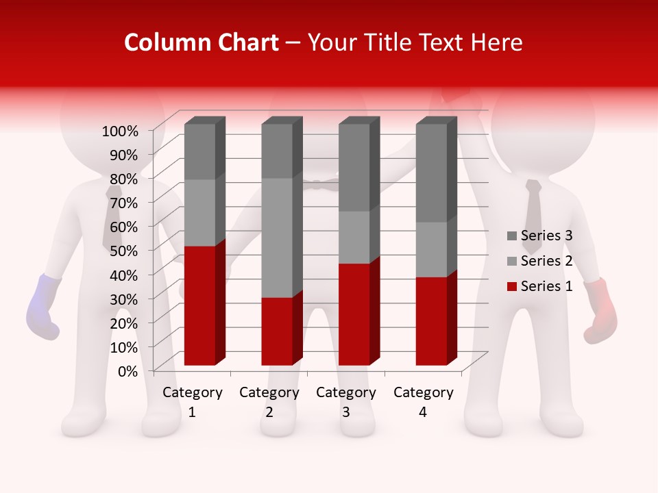 Win Boxing Conflict PowerPoint Template