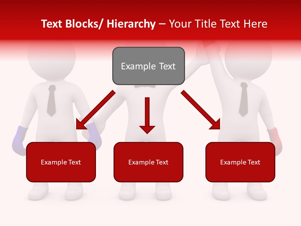 Win Boxing Conflict PowerPoint Template