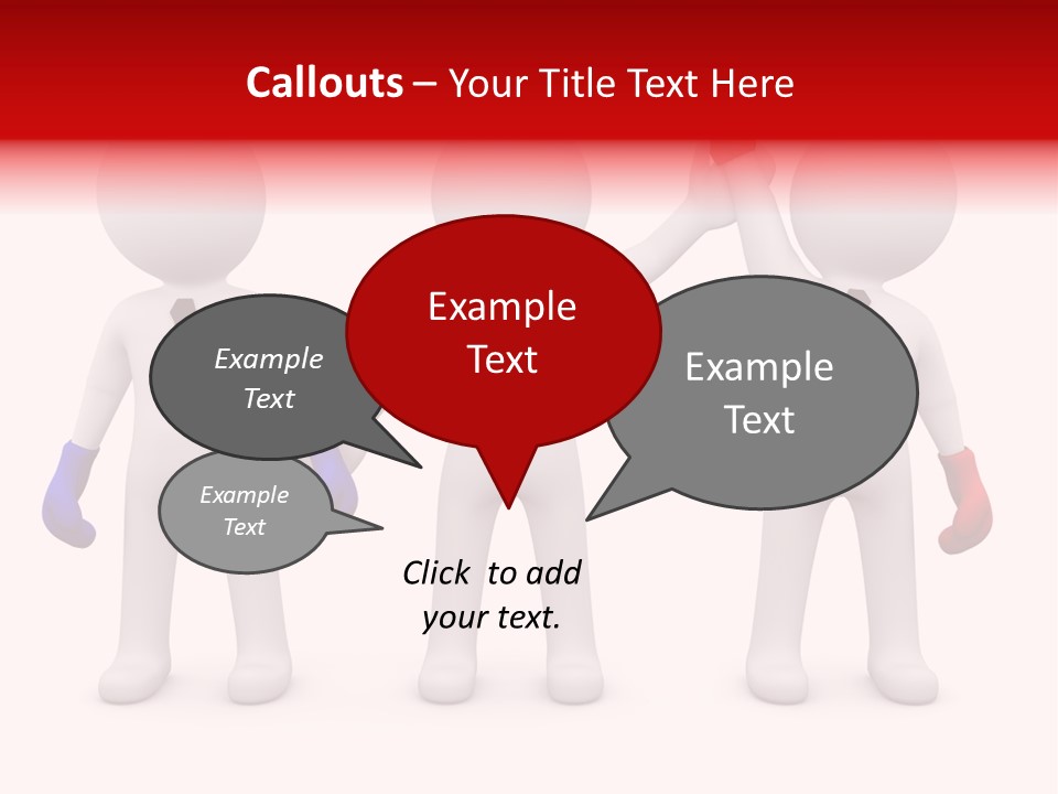 Win Boxing Conflict PowerPoint Template