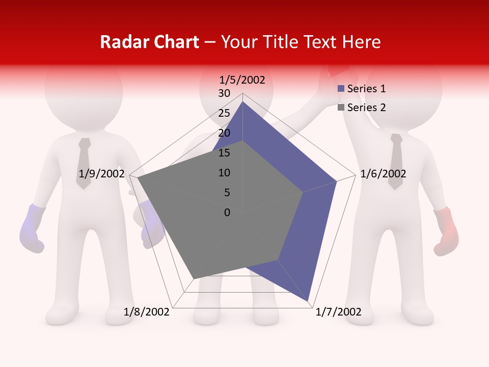Win Boxing Conflict PowerPoint Template