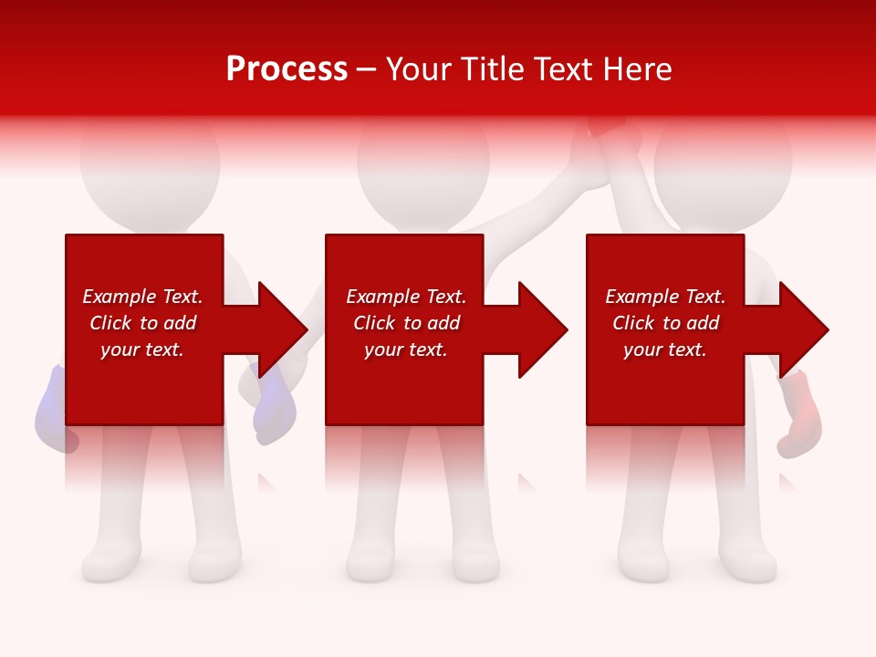 Win Boxing Conflict PowerPoint Template