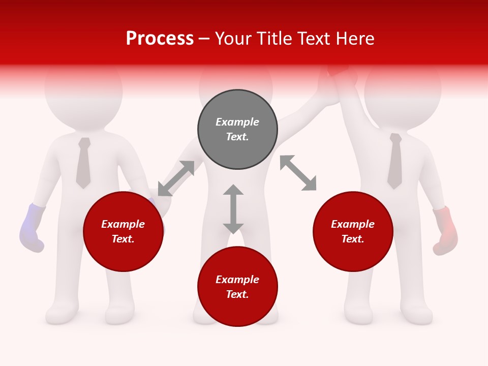 Win Boxing Conflict PowerPoint Template