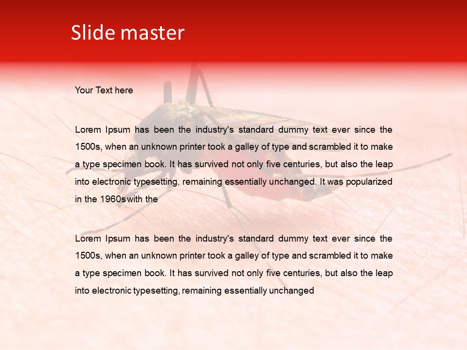 Dangerous Bacterial Danger PowerPoint Template