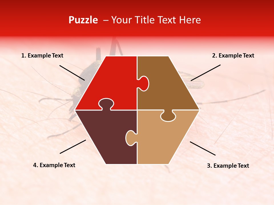 Dangerous Bacterial Danger PowerPoint Template