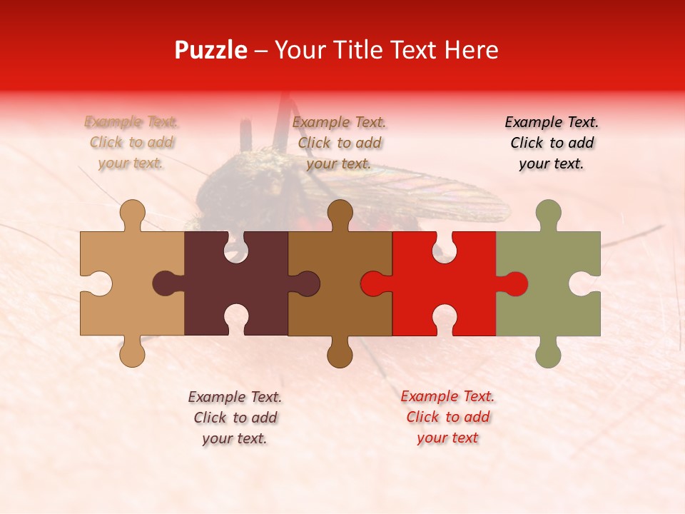 Dangerous Bacterial Danger PowerPoint Template