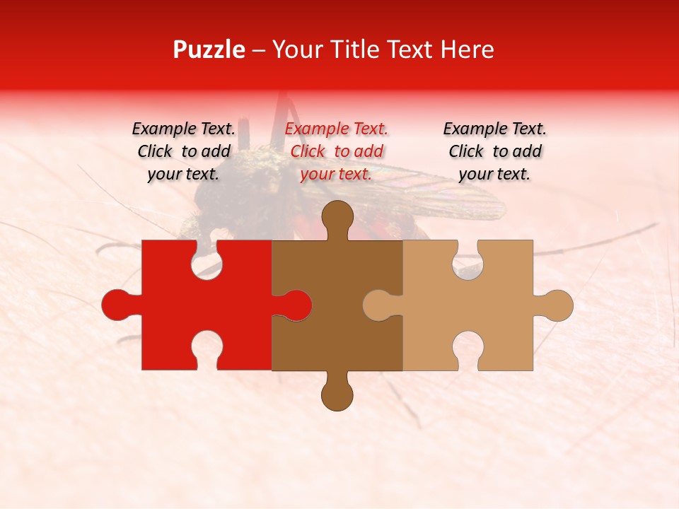 Dangerous Bacterial Danger PowerPoint Template