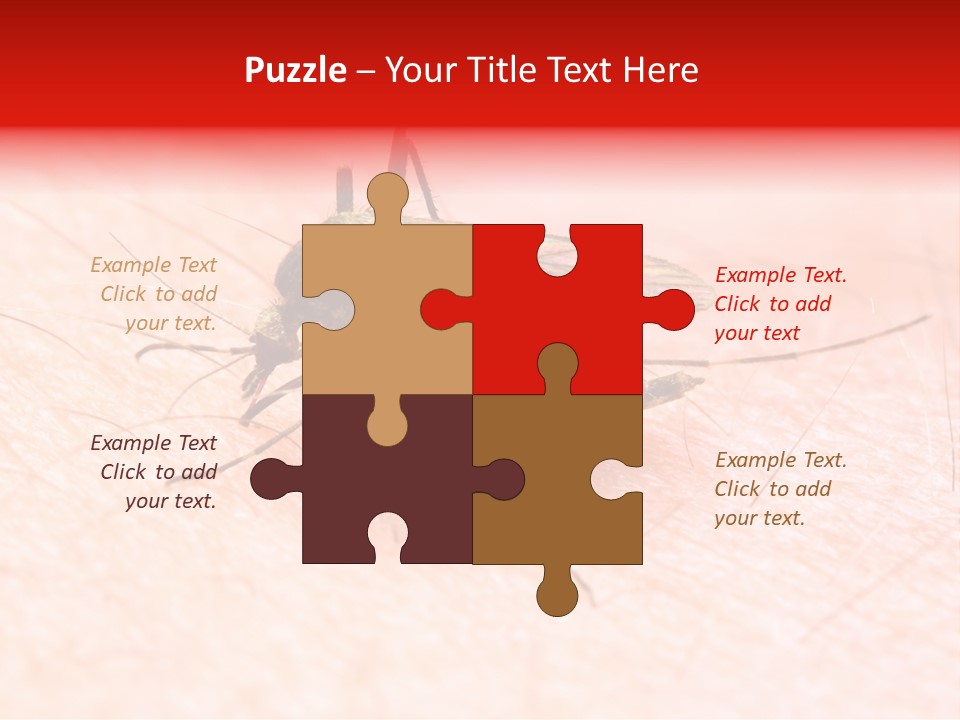 Dangerous Bacterial Danger PowerPoint Template