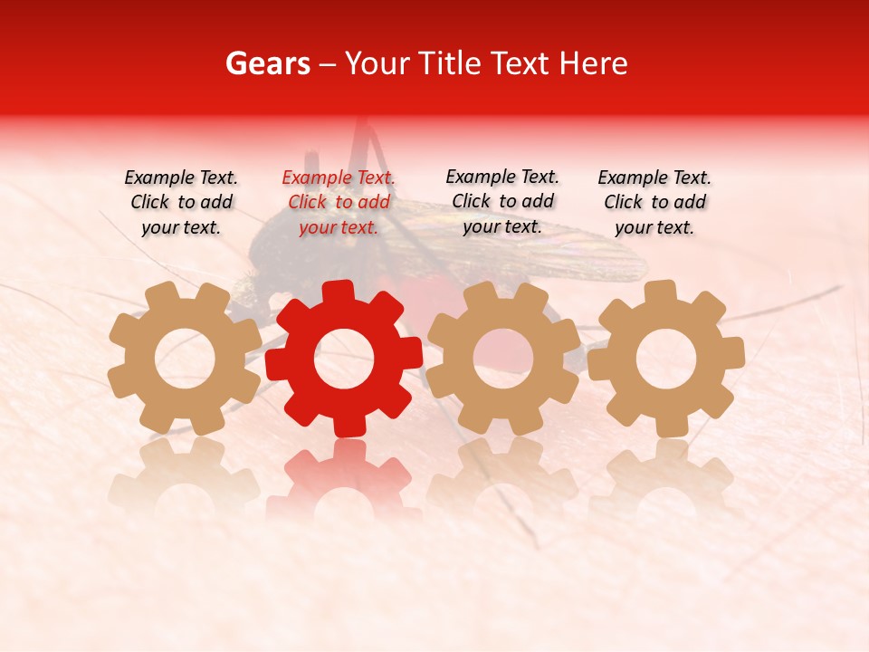 Dangerous Bacterial Danger PowerPoint Template