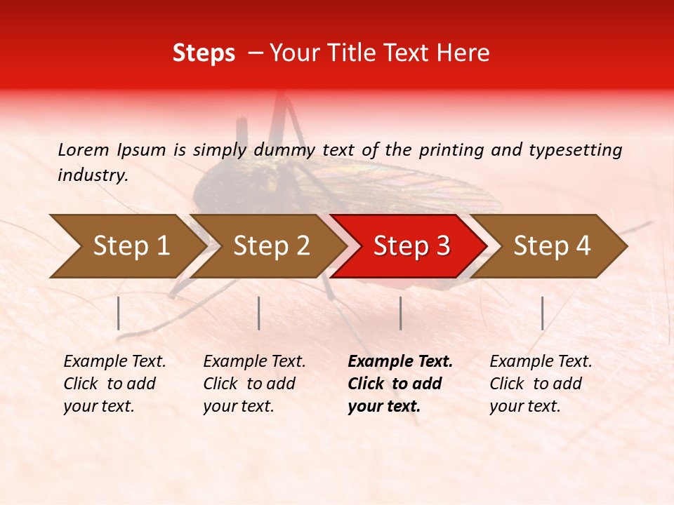 Dangerous Bacterial Danger PowerPoint Template