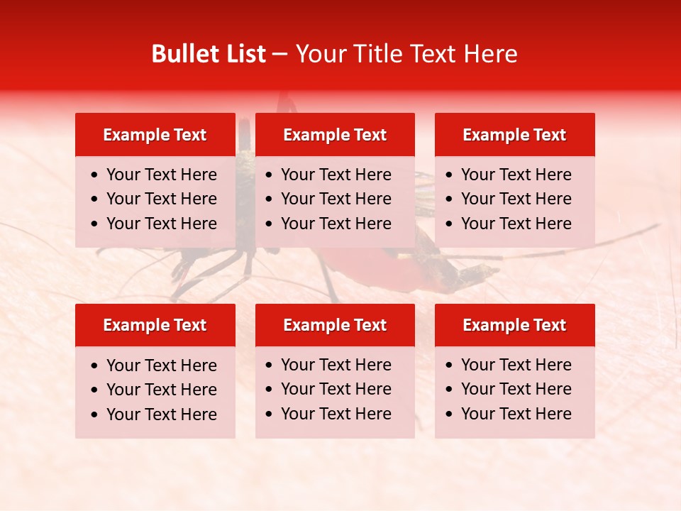 Dangerous Bacterial Danger PowerPoint Template