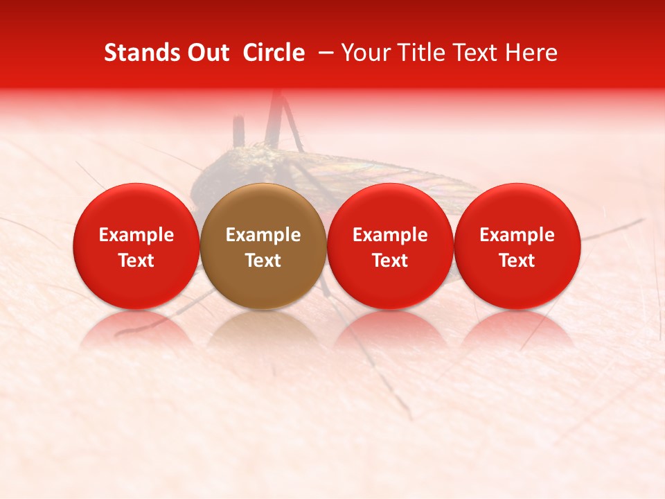 Dangerous Bacterial Danger PowerPoint Template