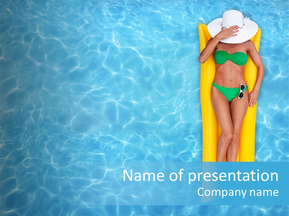 Hat Colorfully Sexy PowerPoint Template