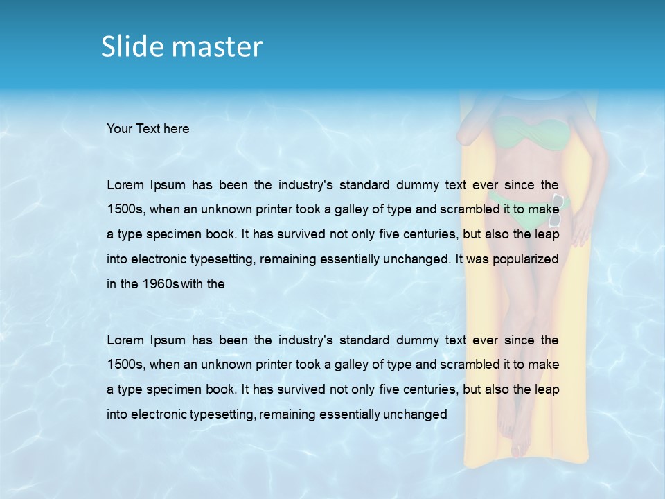 Hat Colorfully Sexy PowerPoint Template