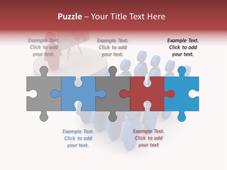 Occupation Instructor Teamwork PowerPoint Template