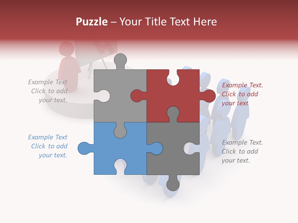 Occupation Instructor Teamwork PowerPoint Template