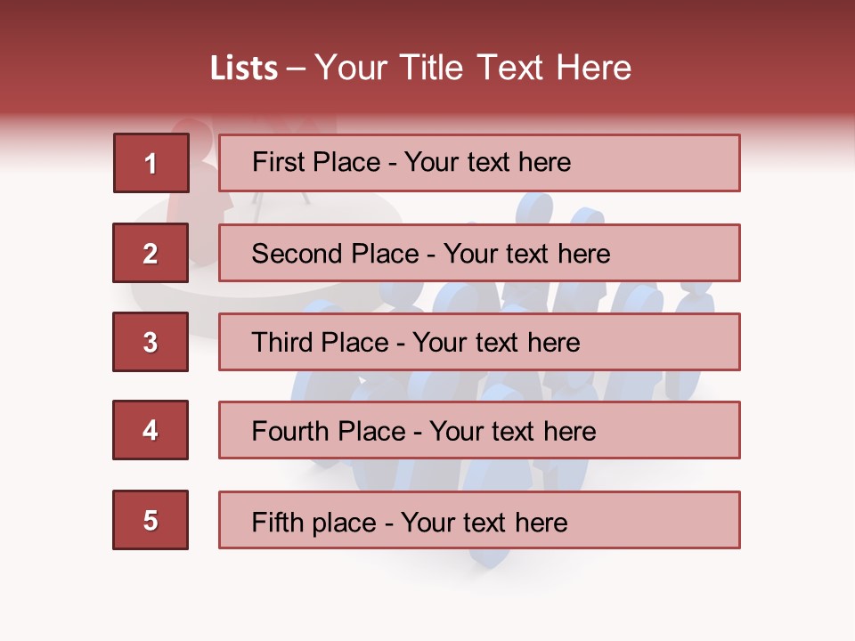 Occupation Instructor Teamwork PowerPoint Template
