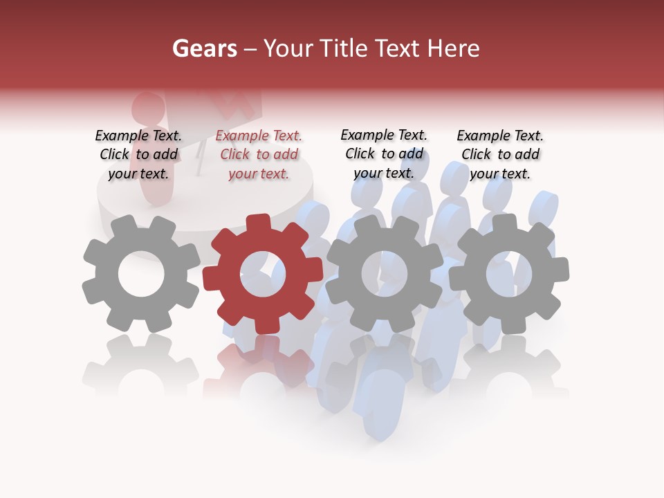 Occupation Instructor Teamwork PowerPoint Template