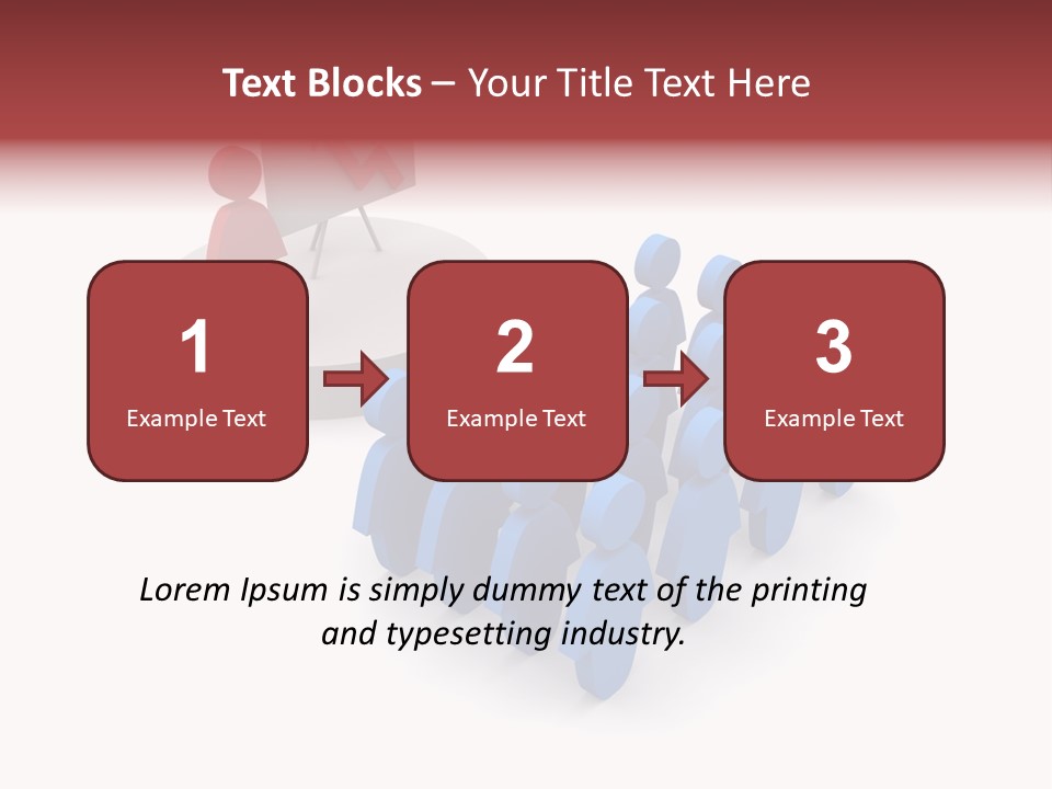 Occupation Instructor Teamwork PowerPoint Template