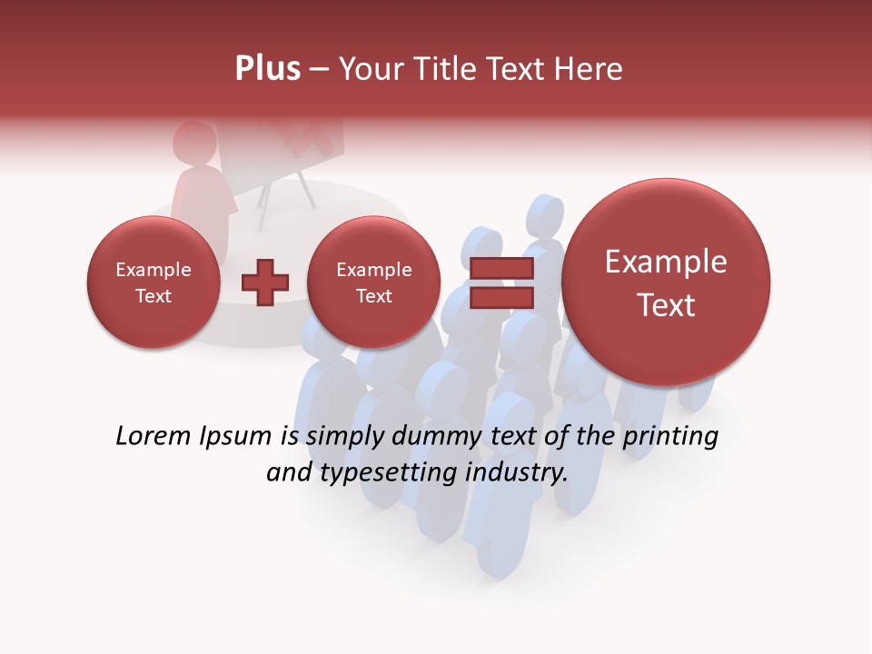 Occupation Instructor Teamwork PowerPoint Template