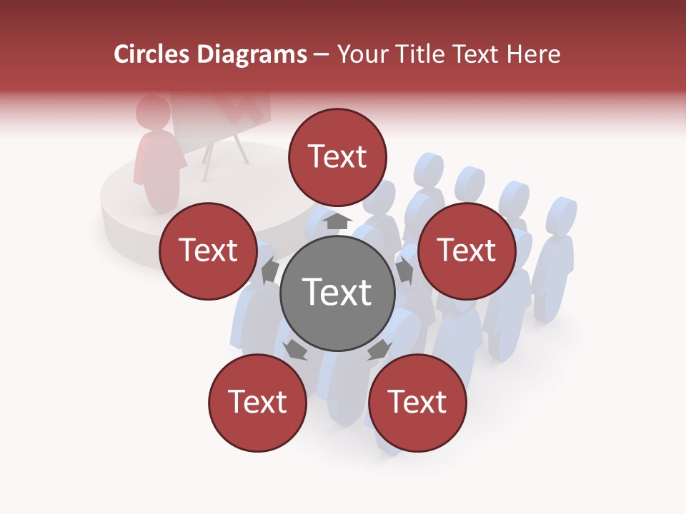 Occupation Instructor Teamwork PowerPoint Template