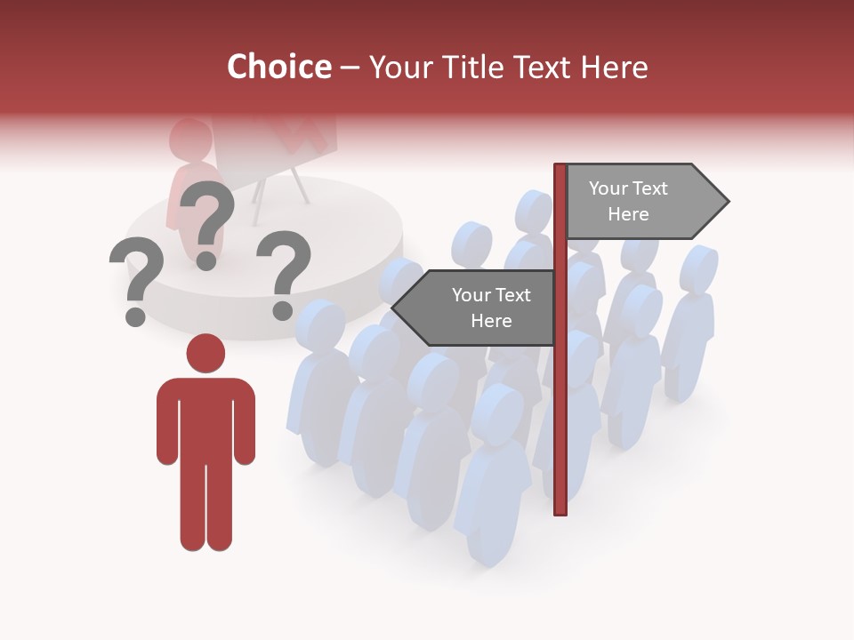 Occupation Instructor Teamwork PowerPoint Template