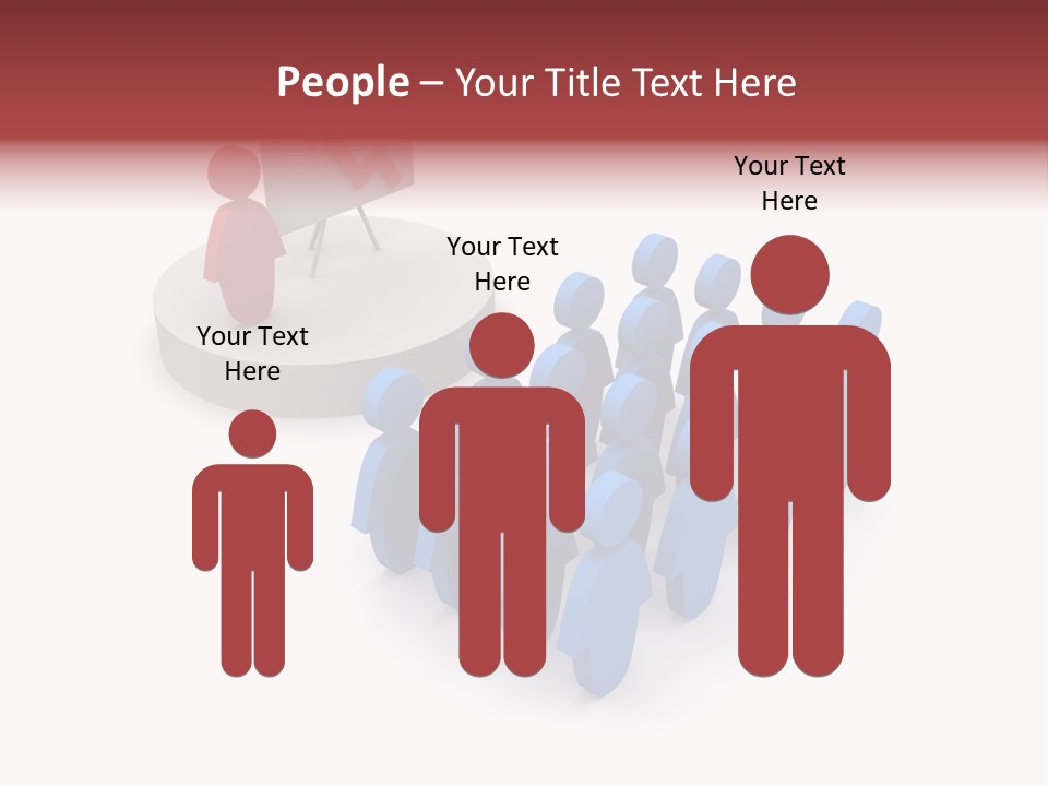 Occupation Instructor Teamwork PowerPoint Template
