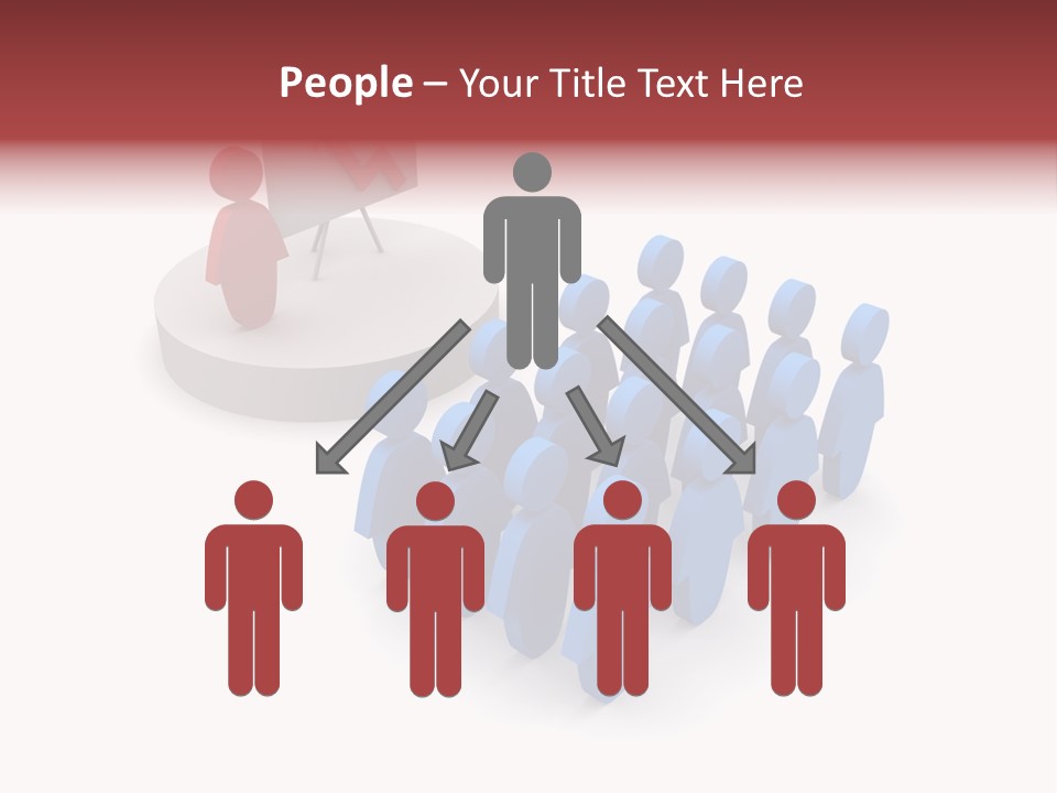 Occupation Instructor Teamwork PowerPoint Template